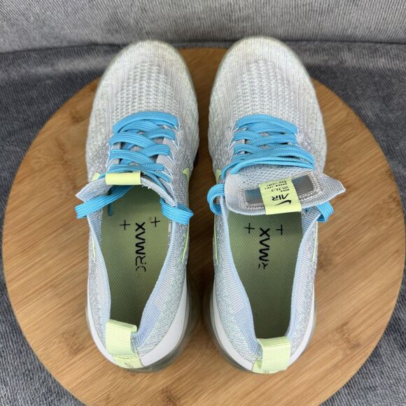 Nike Air VaporMax Flyknit 2020 Shoe Women Size 8.5 Blue Green DC2051-001 Running - Picture 6 of 10